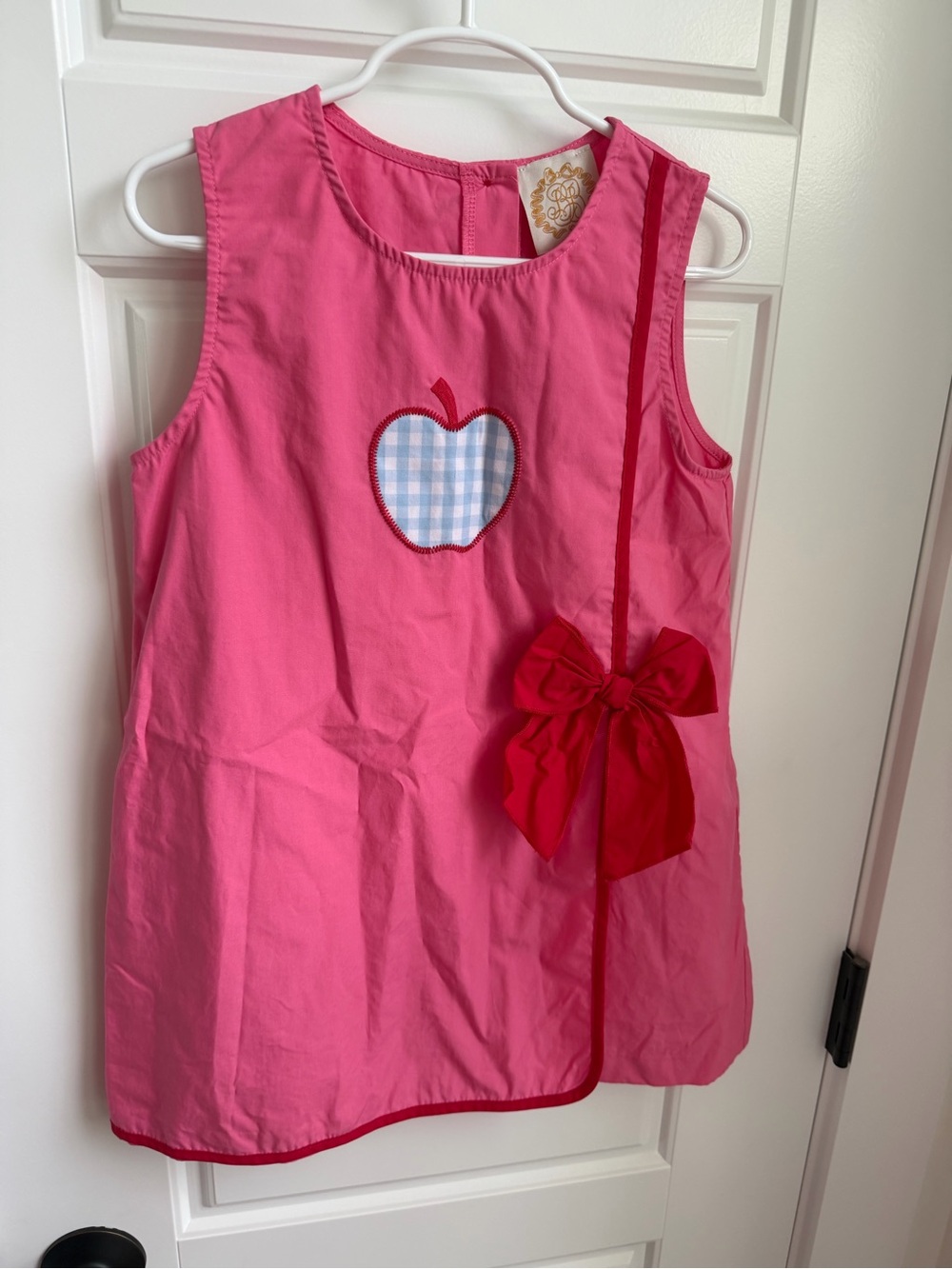 The Beaufort Bonnet Company Girls Wilma Faux Wrap Dress